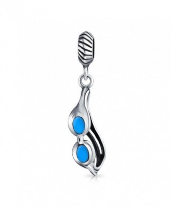 Bling Jewelry Simulated Turquoise Sterling