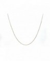 Chelsea Jewelry Basic Collections 1.5mm Wide Round Box Chain Necklace. (16 inches rose gold plated base) - CP12NH6Q6FW