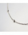 Choker Necklace Sterling Silver Satellite