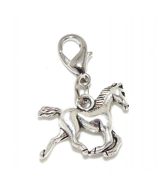 Pro Jewelry Dangling "Horse" Clip-on Bead for Charm Bracelet 29528 - CW11OZ2MRIJ