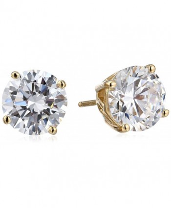 Myia Passiello Timeless Swarovski Zirconia Round Stud Earrings - CJ1102E7U3L