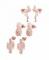 SPINEX Hollowed Earrings Christmas Pineapple