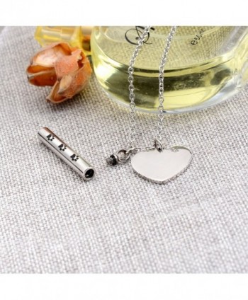 Cremation Personalized Cylinder necklace Memorial