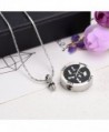 Stainless Keepsake Necklace Cremation Memorial in Women's Pendants