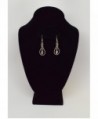 Gothic Hanging Silver Finish Earrings