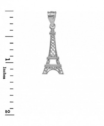 Sterling Silver Eiffel Tower Pendant