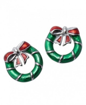 YACQ Jewelry 925 Stud Earrings Christmas Thanksgiving Hoildays Party Gift Women Teen Girl - CM187TELAEG