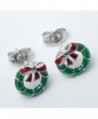 YACQ Sterling Christmas Earrings Thanksgiving in Women's Stud Earrings