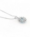 Gemstone Birthstone Sterling Silver Pendant in Women's Jewelry Sets