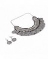 Aradhya Womens Oxidized Necklace Earrings in Women's Jewelry Sets