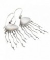 Iridescent Mother Jellyfish Sterling Earrings in Women's Drop & Dangle Earrings