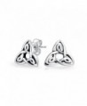 Bling Jewelry Trinity earrings Sterling in Women's Stud Earrings