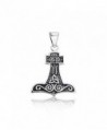 Hammer Celtic Sterling Silver Pendant