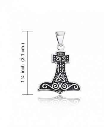 Hammer Celtic Sterling Silver Pendant in Women's Pendants