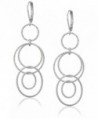 Anne Klein Circle Around Multi-Drop Earrings - Silver - CP12BYMP2BB