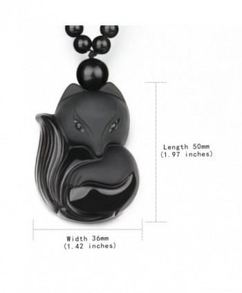 Obsidian Jewelry Pendant Gemstone Necklace