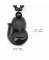 Obsidian Jewelry Pendant Gemstone Necklace