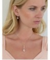 Mariell Teardrop Necklace Earrings Bridesmaids