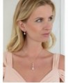 Mariell Teardrop Necklace Earrings Bridesmaids in Women's Jewelry Sets