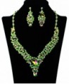 Womens Evening Gala Necklace Earring