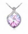 Angelady Guardian Necklace Swarovski Anniversary - Purple Pink-1 - CF184QA7Y2N