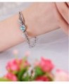 Queenees Swarovski Crystal Bracelet Desinged in Women's Bangle Bracelets