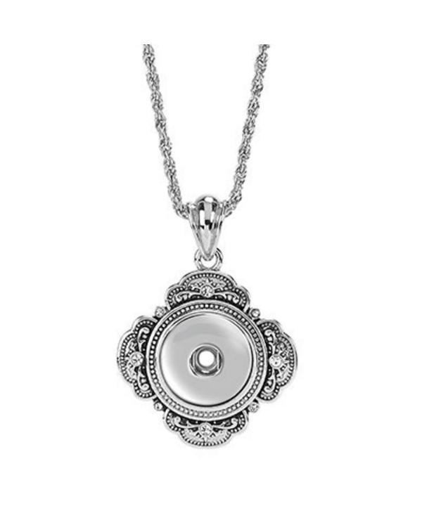 Ginger Snaps 32" GRAND NECKLACE SN90-93 Interchangeable Jewelry Snap Accessory - CI11NMOW4RZ