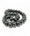 Shungite Bracelet Russia Rondelle Beads in Women's Stretch Bracelets