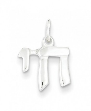 Sterling Silver Chai Life Charm - CP113PTK6YP