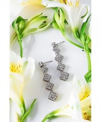 Earrings Rhinestone Crysral Earring rhombus