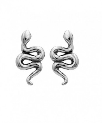 Boma Sterling Silver Snake Stud Earrings - CD11HEKQ8TX