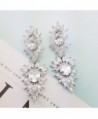 SELOVO Cluster Pierced Earrings Crystal