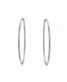 Bling Jewelry Continuous Sterling Earrings