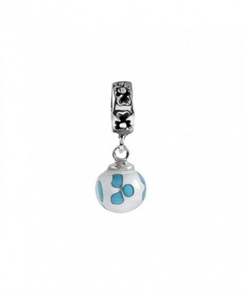 SilveRado Murano Glass Dangle Ball Wind Dance Bead / Charm - CK1166W9F5T