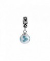 SilveRado Murano Glass Dangle Ball Wind Dance Bead / Charm - CK1166W9F5T