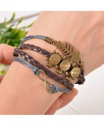 Souarts Handmade Multilayer Artificial Wristband