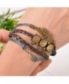 Souarts Handmade Multilayer Artificial Wristband