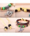 Real Spark Pendant Leather Bracelet