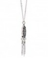 Necklace Silver Tone Jewelry Graduation Gift in Women's Pendants