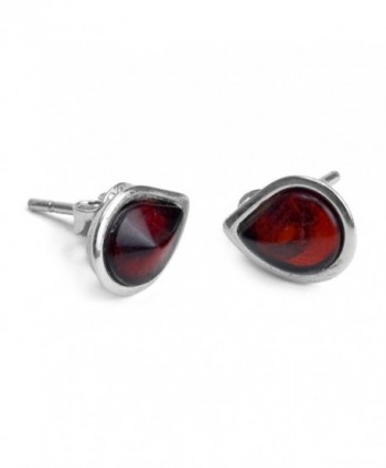 Cherry Sterling Silver Tearop Earrings