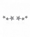 Climber Earrings Sterling Hypoallergenic WOSTU - star earring(White) - CE1800H73EU