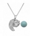Feather Mexican Pregnancy Necklace Presents in Women's Lockets