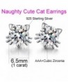 Earrings Naughty Plated Sterling Zirconia