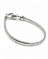 Stainless Bracelet BAYUEBA Square Platinum in Women's Link Bracelets