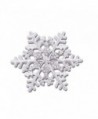 CHUYUN Crystal Snowflake Winter Brooch Pins for Christmas Gift - Silver - CG186OC480A