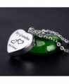 Engraved Memorial Necklace Stainless Cremation in Women's Pendants