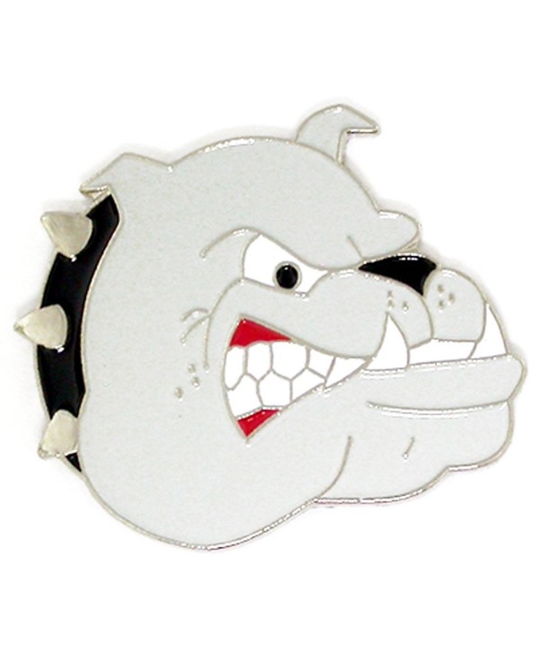 PinMart's Bulldogs School Mascot Sports Enamel Lapel Pin - C211MYI4PIB