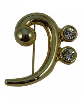 Bass Clef Brooch - CE12NUNOY26