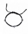 MBLife Sterling Macrame Adjustable Bracelet in Women's Link Bracelets