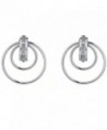 Sterling Silver Diamond Hoop Earrings (1/10 cttw) - CK11BIC21SP
